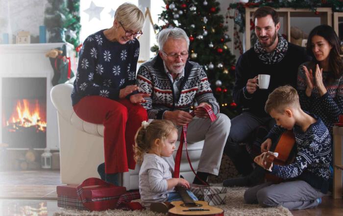 Weihnachten in der Unternehmerfamilie