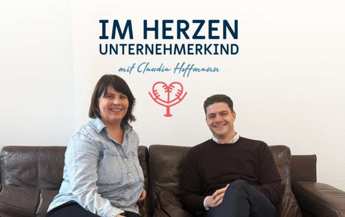 Lucas Kettelake im Podcast Im Herzen Unternehmerkind zum Thema Nachfolge
