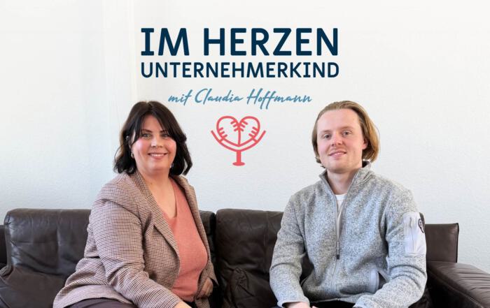 Im Herzen Unternehmerkind Podcast Claudia Hoffmann Fabio Zadrozny Startup