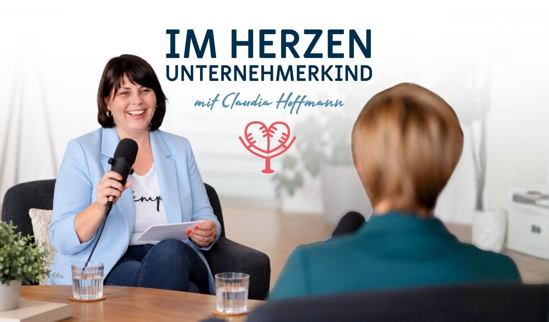 Meike spricht als Partnerin von einem Unternehmerkind im Podcast im Herzen Unternehmrkind